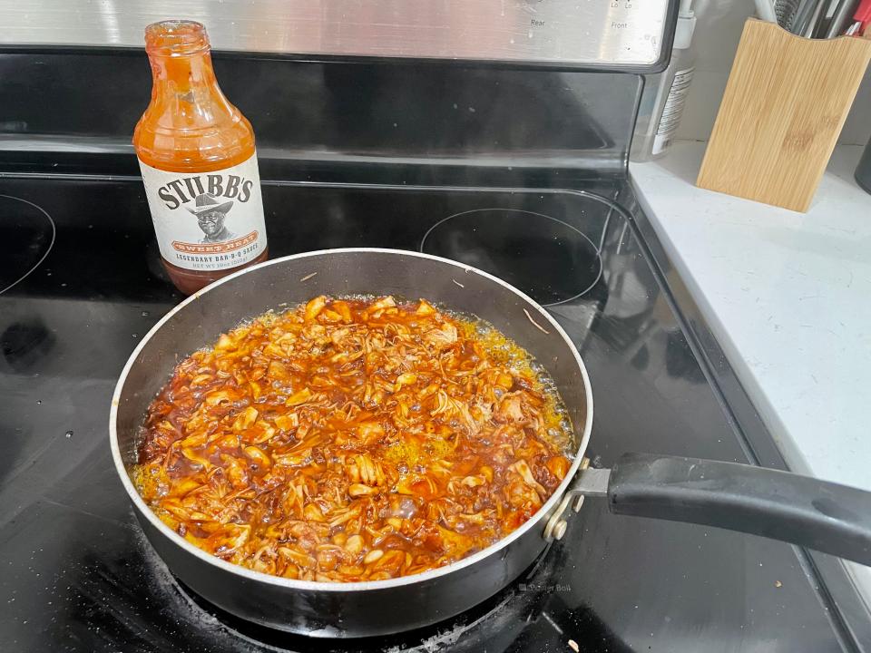 Tabitha Brown BBQ Jackfruit Burger