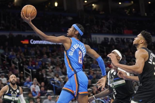 Thunder's Shai Gilgeous-Alexander (ankle) out at least 3 weeks