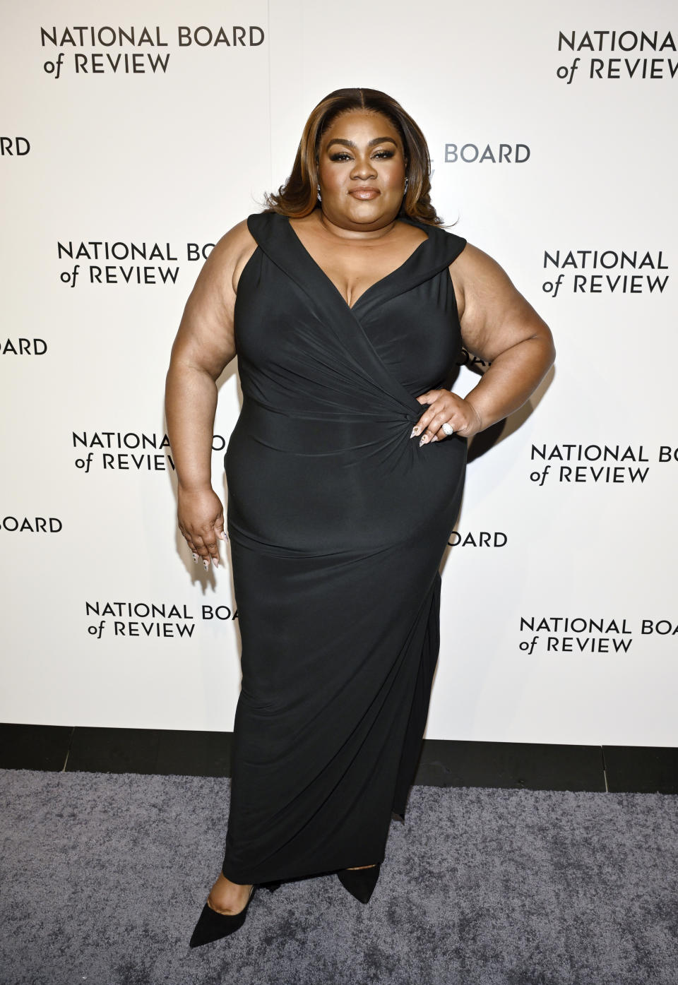 Da'Vine Joy Randolph attends the National Board of Review awards gala at Cipriani 42nd Street on Thursday, Jan. 11, 2024, in New York. (Photo by Evan Agostini/Invision/AP)