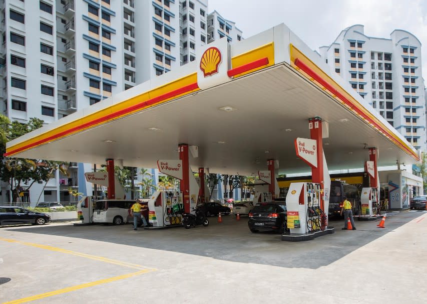 Shell petrol station savings