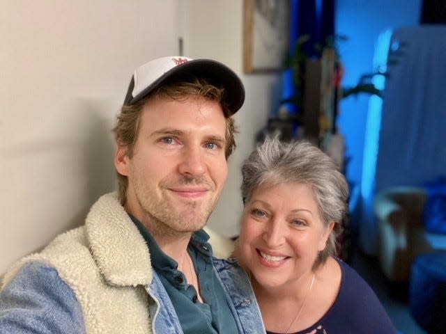 Ryan Spahn and Deborah Homeister in New York City in October 2020.