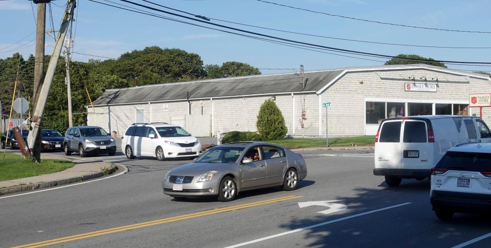 The intersection of Route 28 and Town Brook Road has its share of problems. The state is proposing an overhaul of the intersection including a traffic signal.