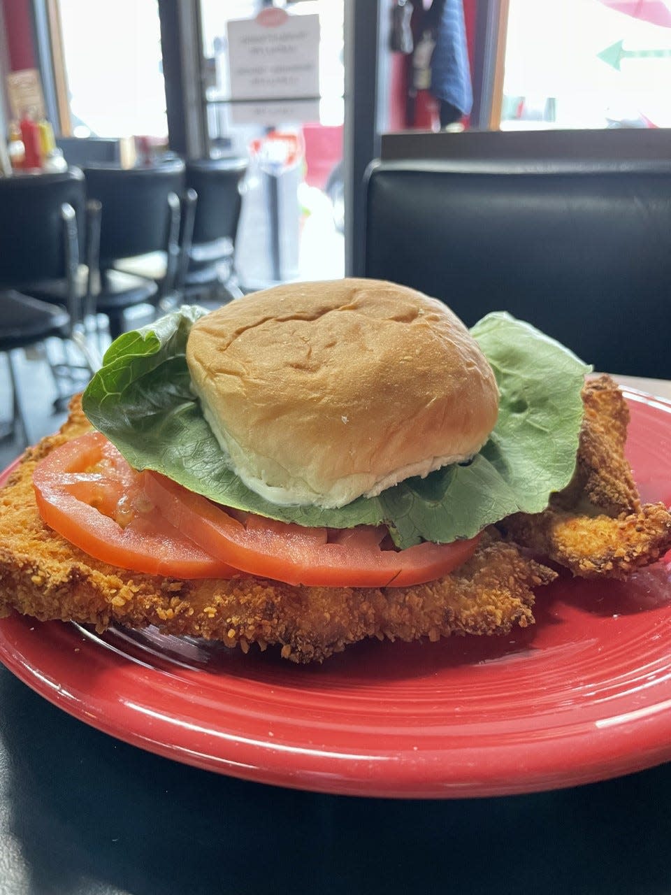 Breaded tenderloin at Nick’s Kitchen.