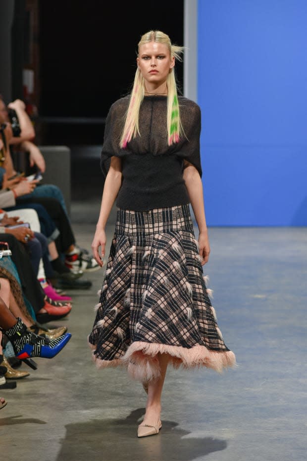 <p>A look by designer Annie McWilliams. Photo: Courtesy of Pratt</p>