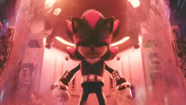 Shadow el erizo como lo vimos en 'Sonic 2'