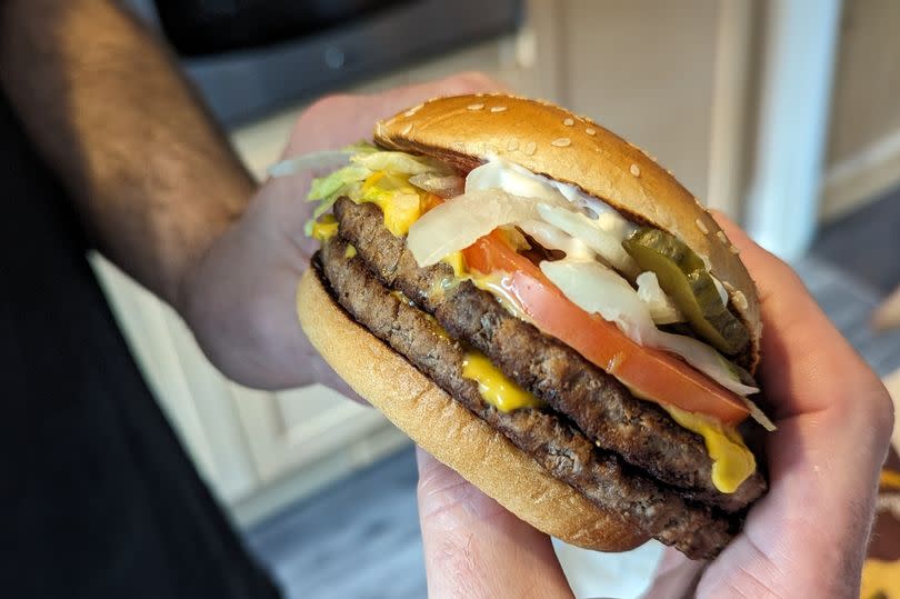 The Quarter Pounder Deluxe