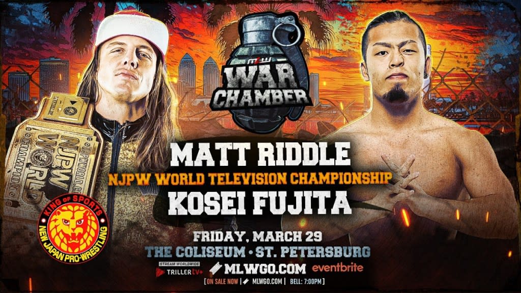 MLW War Chamber Matt Riddle