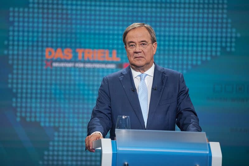 Televised debate of the candidates to succeed Germany's Merkel