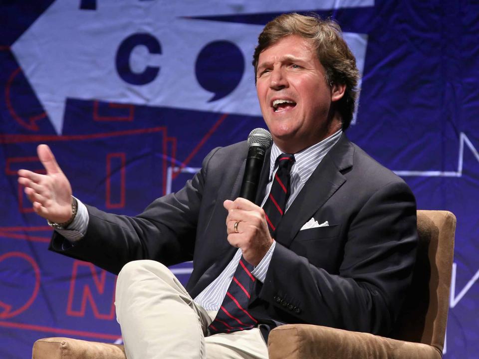 Phillip Faraone/Getty  Tucker Carlson