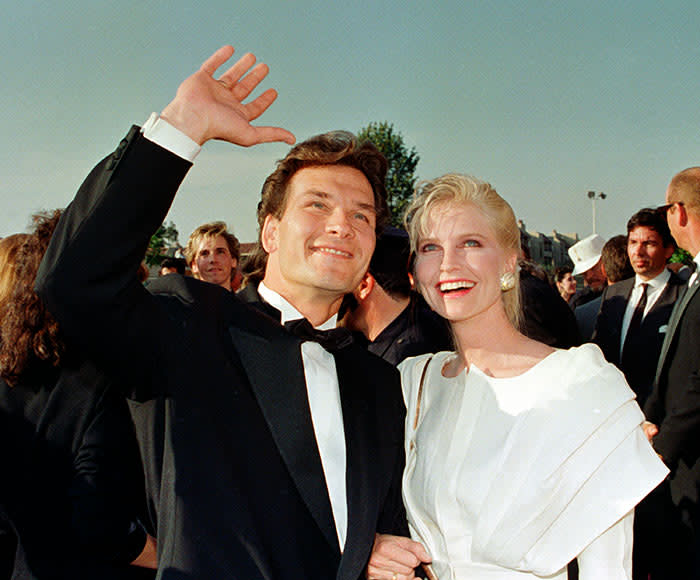 Patrick Swayze y Lisa Niemi