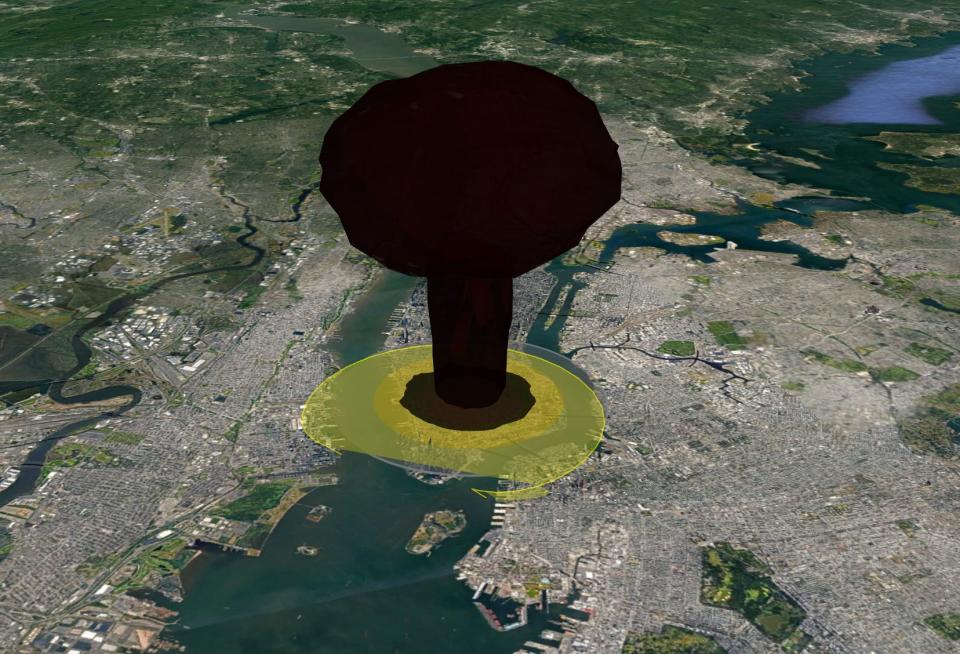 manhattan nuked