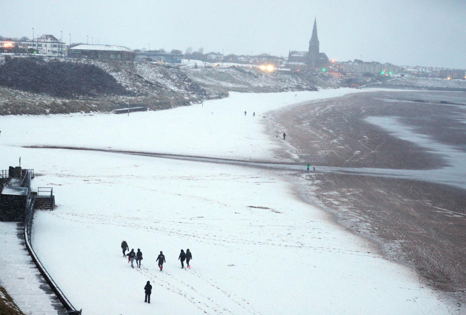 Tynemouth beach