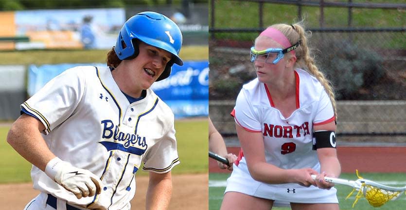 Clear Spring’s Dawson Kehr and North Hagerstown’s Avery Byard were voted The Herald-Mail’s Washington County high school athletes of the week for April 1-6.