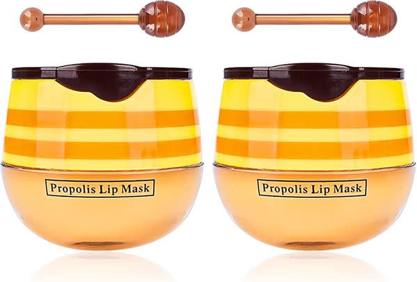 You'll probably want to apply one of these adorable honey pot lip masks