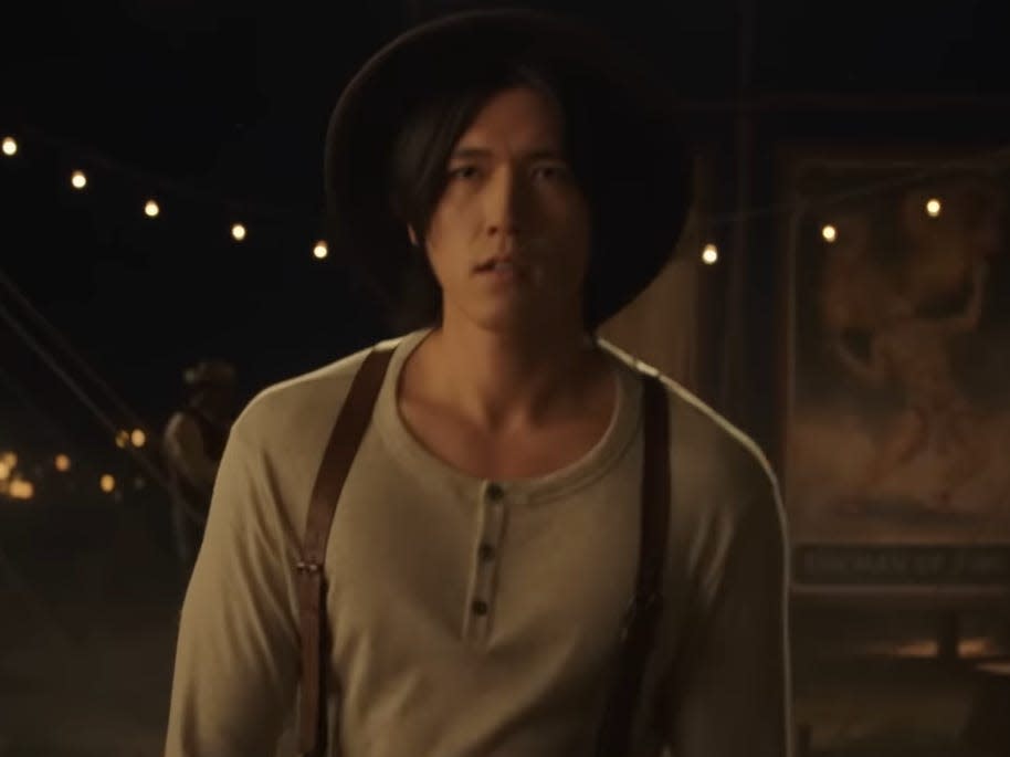 Taeok Lee in Taylor Swift's music video for "Willow.