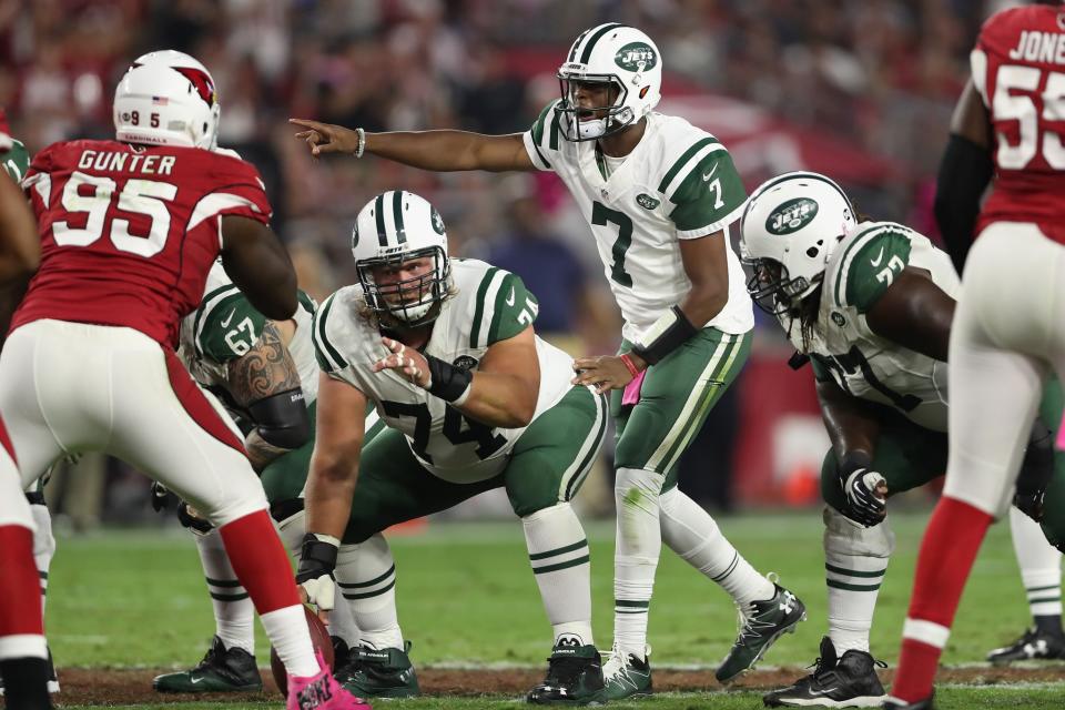 Todd Bowles reportedly will name Geno Smith as the Jets' starter against Baltimore. (Getty Images)