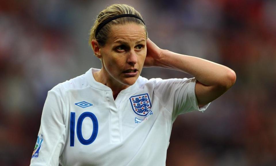Kelly Smith with England in 2011.