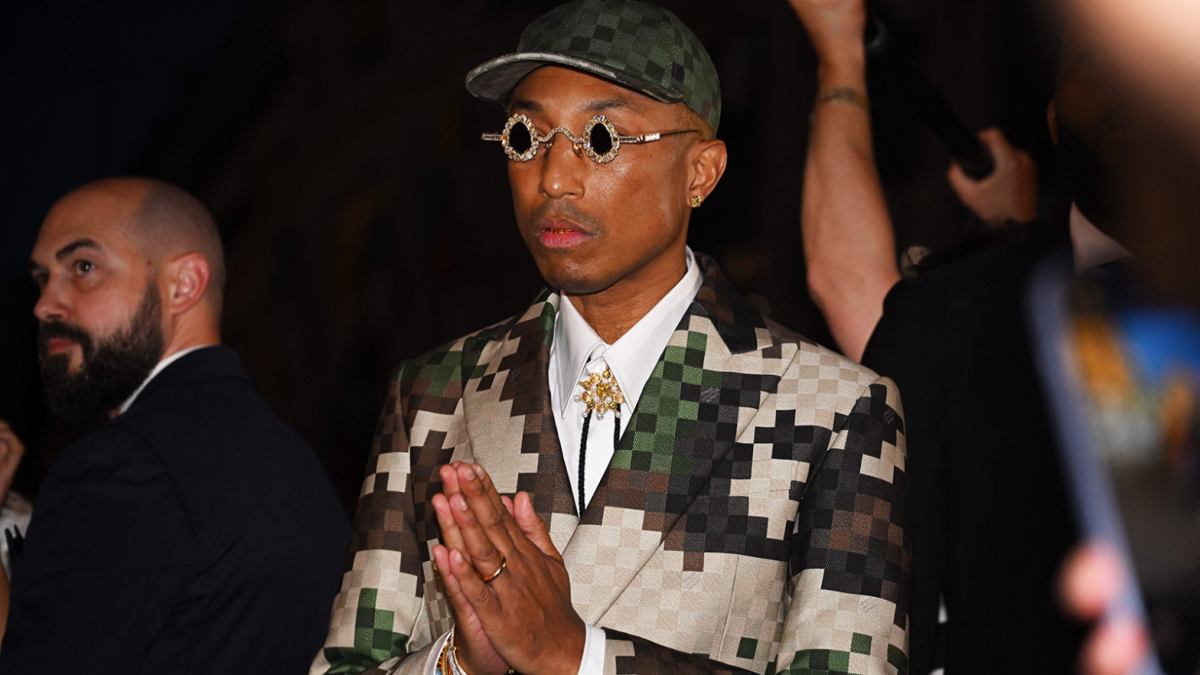 Celebrities turn out for Pharrell Williams debut at Louis Vuitton