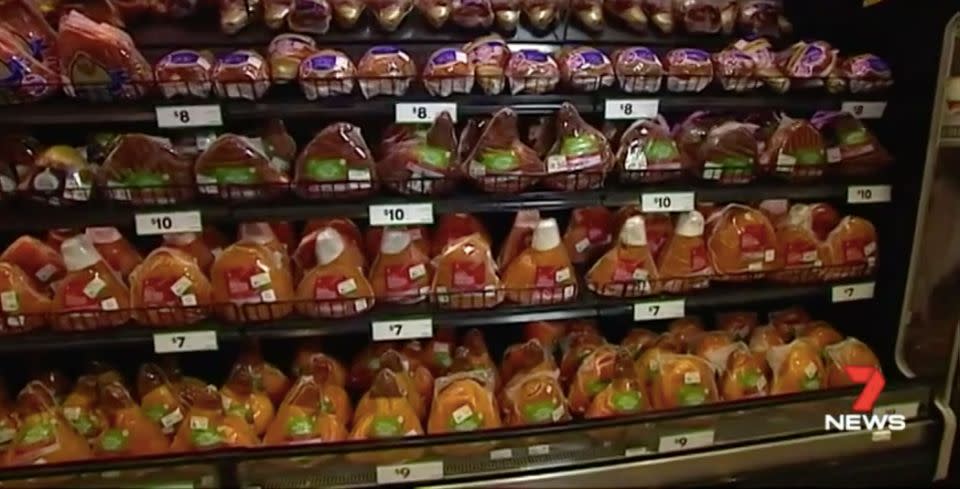 Finding good quality ham at a reasonable price is not always easy. Source: 7 News