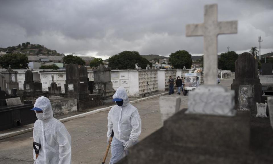 <span>Photograph: Silvia Izquierdo/AP</span>