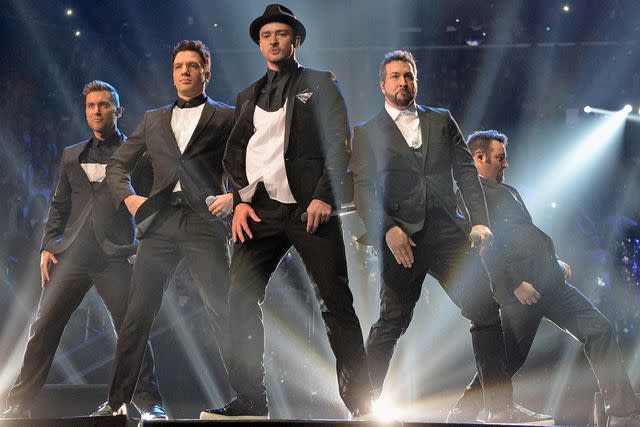 <p>Jeff Kravitz/FilmMagic</p> *NSYNC at the 2013 MTV VMAs