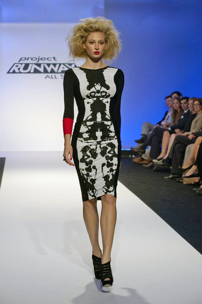 Mondo Guerra's design for the final challenge of Project Runway All Stars