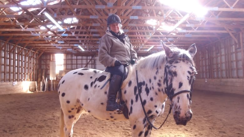 'I call him my therapist': An 83-year-old rider's special bond with her horse