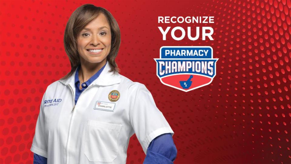 Rite Aid Pharmacy Champions ad.