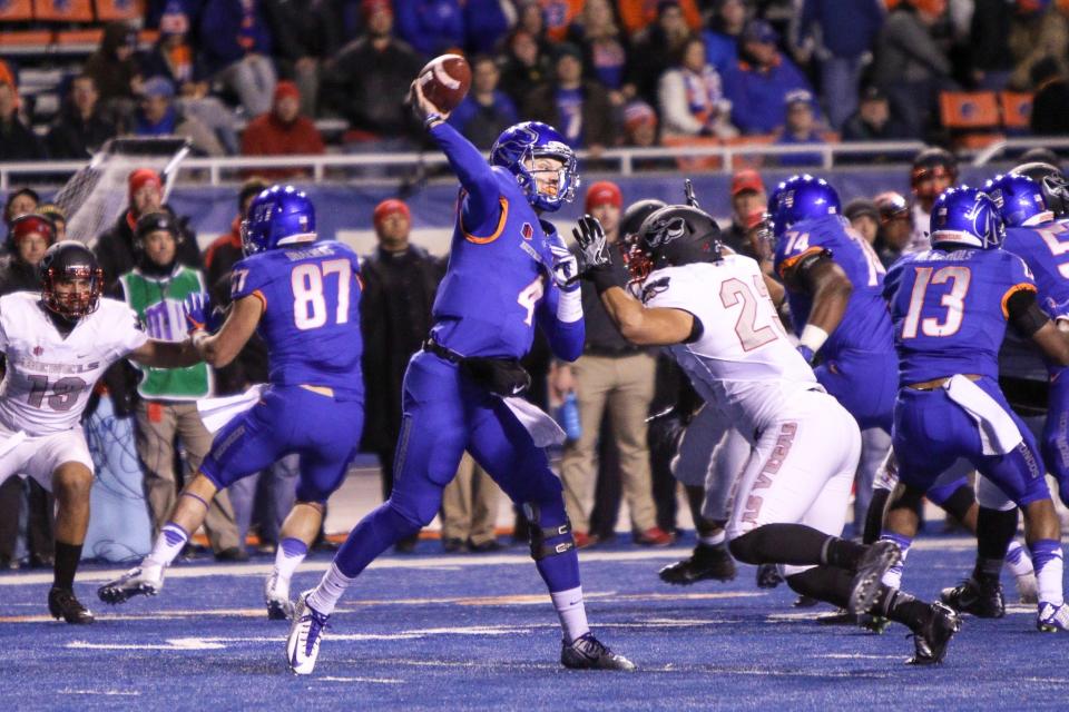 Boise State QB Brett Rypien could have a big day vs. Baylor. (Getty)