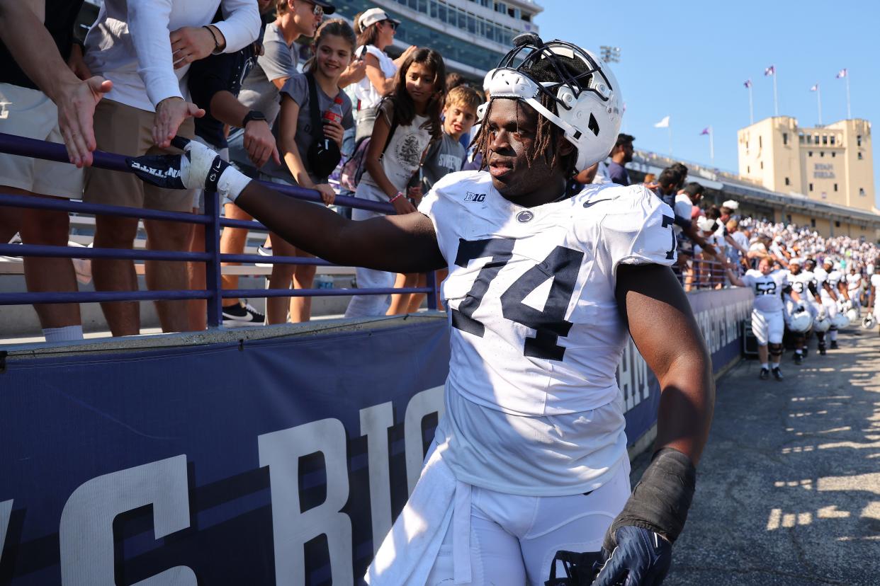 Olu Fashanu is a lock to become Penn State's first offensive lineman picked in the first round of the NFL Draft in 17 years.