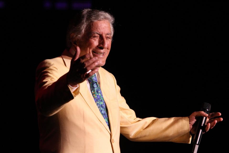 Tony Bennett performed with his quartet at the Count Basie Theater in Red Bank on April 11, 2017.