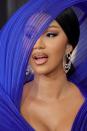 <p>Cardi B's glossy nude lip is stunning, but we're really obsessed with her sharp cobalt shadow that perfectly matched her over-the-top gown. Makeup artist <a href="https://www.instagram.com/erika_lapearl_mua/?hl=en" rel="nofollow noopener" target="_blank" data-ylk="slk:Erika La’Pearl;elm:context_link;itc:0;sec:content-canvas" class="link ">Erika La’Pearl</a> used essentials from Pat McGrath Labs to craft this subtle yet impactful look.</p><p><a class="link " href="https://go.redirectingat.com?id=74968X1596630&url=https%3A%2F%2Fwww.sephora.com%2Fproduct%2Fmothership-eyeshadow-palette-subliminal-P423647&sref=https%3A%2F%2Fwww.harpersbazaar.com%2Fbeauty%2Fmakeup%2Fg42672602%2Fbest-hair-makeup-beauty-grammys-2023%2F" rel="nofollow noopener" target="_blank" data-ylk="slk:Shop Now;elm:context_link;itc:0;sec:content-canvas">Shop Now</a></p>