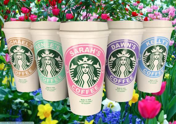 Personalized Starbucks Cup