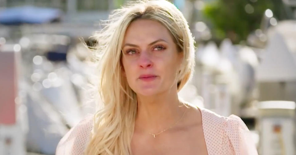 MAFS star Alyssa Barmonde in tears