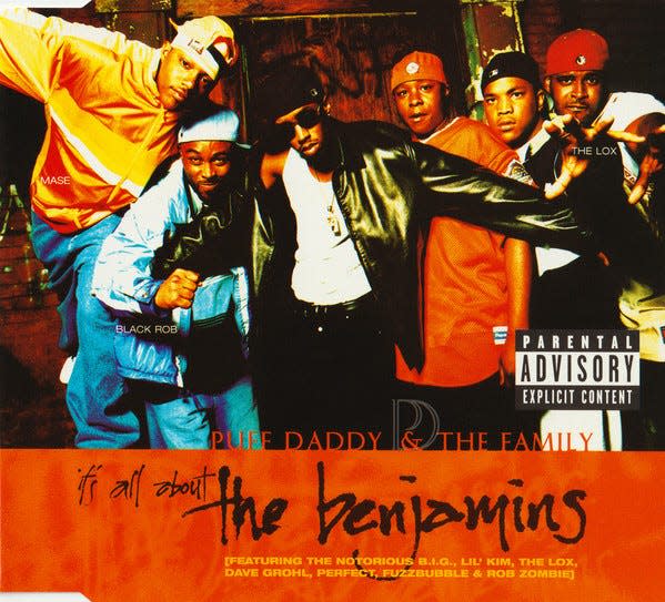 "It's All About the Benjamins" artwork.