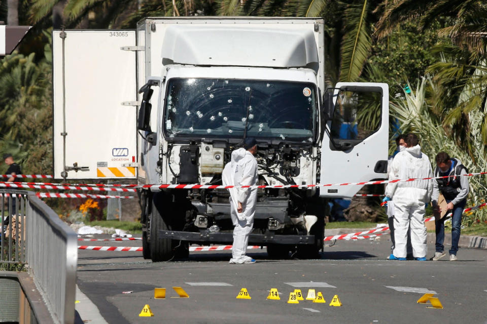 Aftermath of attack in Nice, France