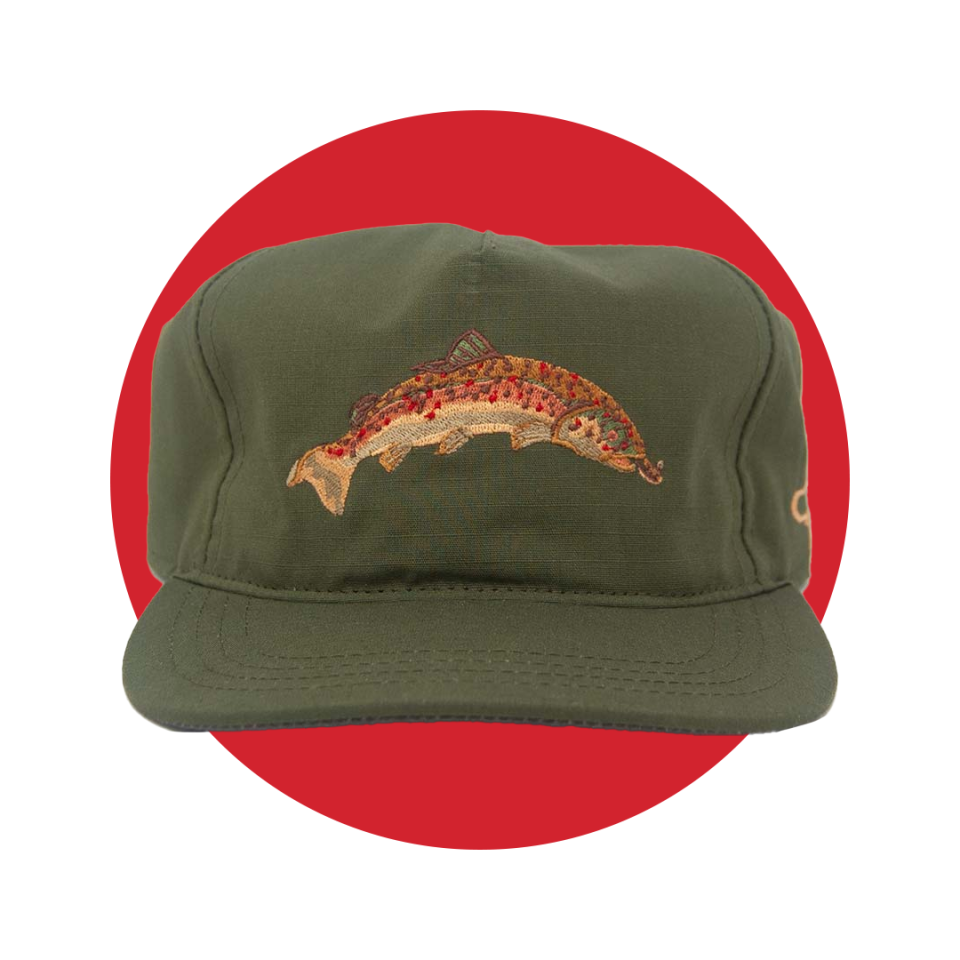 <p><a href="https://www.theampalcreative.com/collections/new-releases/products/brown-trout-ii-strapback" rel="nofollow noopener" target="_blank" data-ylk="slk:Shop Now;elm:context_link;itc:0;sec:content-canvas" class="link ">Shop Now</a></p><p>Brown Trout II Strapback</p><p>theampalcreative.com</p><p>$44.00</p>