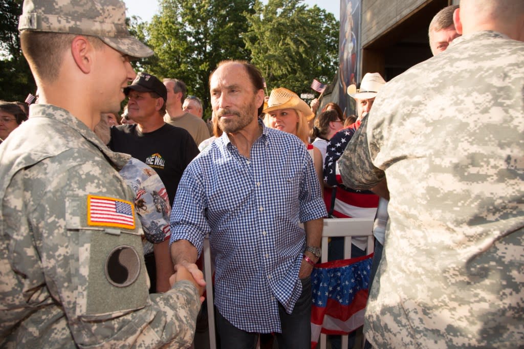 Greenwood said he was inspired to write the song by the military. Chris Hollo for The Grand Ole Opry