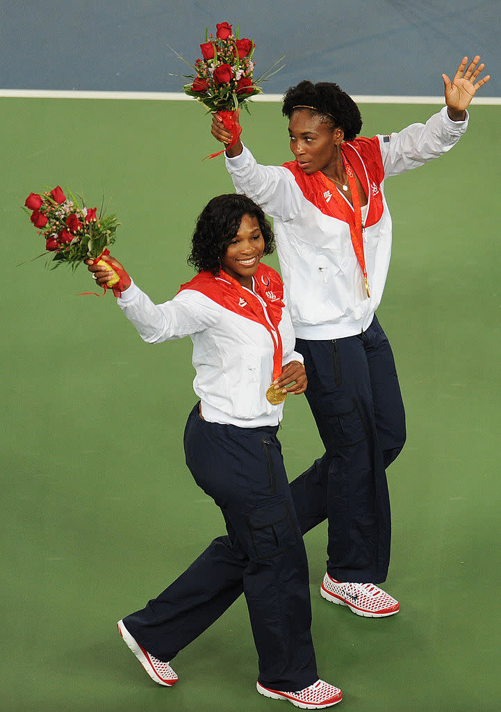 Serena williams, Venus Williams, nike, 2008 Beijing Olympics, NIKE REJUVEN8 Beijing