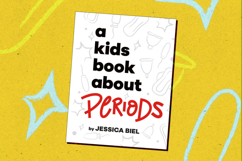 Jessica Biel says her new book, A Kids Book About Periods, is a tool parents can use to start a conversation with their kids about menstruation.
