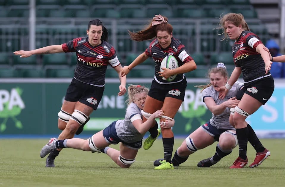 Saracens are bidding for a third straight Premier 15s title.

Photo credit: Matthew Impey/Wired Photos