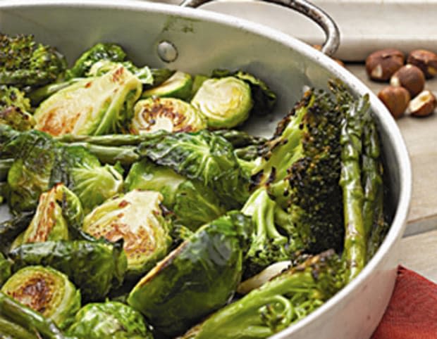 <p><a href="https://parade.com/28388/jonnybowden/brussels-sprouts-asparagus-and-broccoli-with-toasted-hazelnuts/" rel="nofollow noopener" target="_blank" data-ylk="slk:Jonny Bowden" class="link ">Jonny Bowden</a></p>