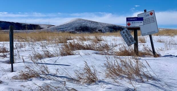 A few natural gas wells are located on the property, which has been used in the past to grow crops and raise cattle.