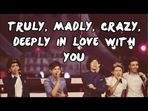 <p><strong>Most romantic lyric: </strong>“Wish I could freeze this moment in a frame and stay like this”</p><p>This song could very well be one of One Direction’s sappiest songs and we’re definitely here for it. One Direction titled this “Truly, Madly, Deeply” because it’s all about being truly, madly, deeply in love with someone. </p><p><a href="https://www.youtube.com/watch?v=-5EMaf-BXhA" rel="nofollow noopener" target="_blank" data-ylk="slk:See the original post on Youtube" class="link ">See the original post on Youtube</a></p>