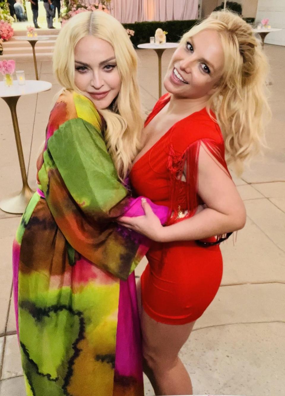 Madonna and Britney