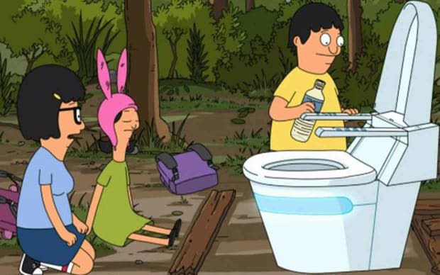 <em>"Bob's Burgers"</em> Season 3, Episode 15: "O.T.: The Outside Toilet"<p>FOX</p>