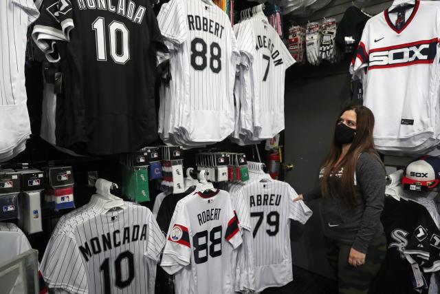 Good luck finding certain White Sox jerseys. The supply chain