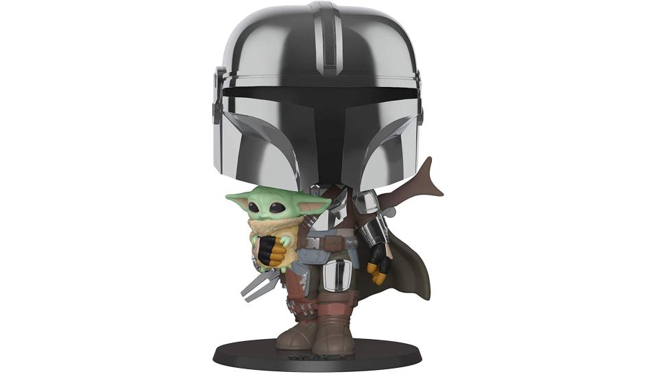 Is this Funko Pop! figurine the cutest bounty hunter in the Galaxy? We say yes.