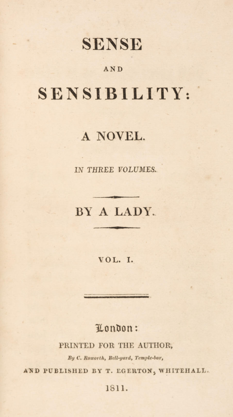 Es probable que Sense and Sensibility genere el mayor interés en la subasta (Dominic Winter Auctions/PA)