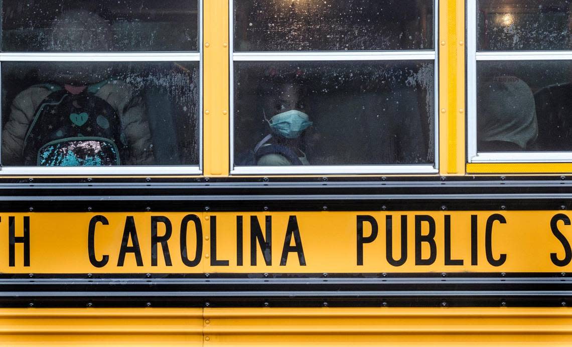 In-person classes resumed today in Horry County Schools. While many teachers, parents and students expressed excitement at being back, some are concerned the the latest spike of COVID-19 cases in South Carolina and what that might mean for the 2021-2022 school year. Aug. 11, 2021.